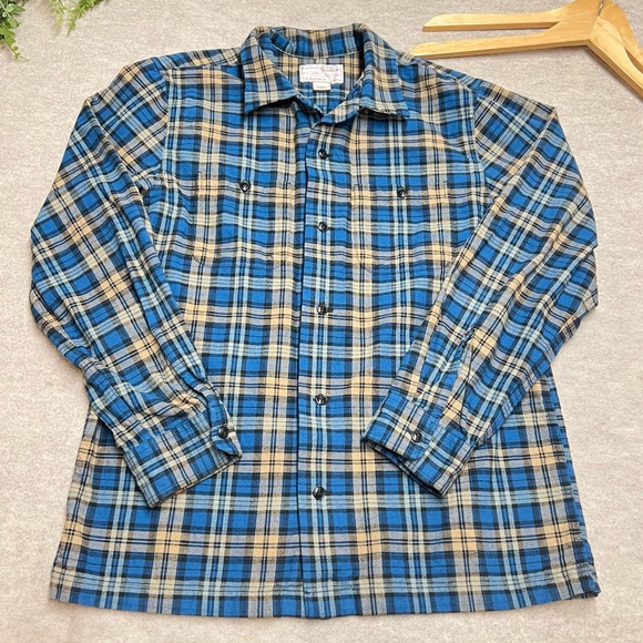 Filson Other - Filson Elk Heights Camp Flannel Button Down Shirt Sz S EUC Camping Hiking Trail